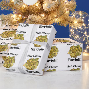 Ravioli Pasta Italienisches Essen Geburtstag Geschenkpapier