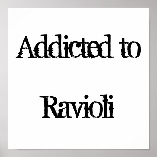 Ravioli Poster (Vorne)