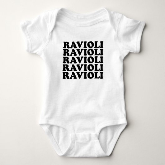 Ravioliraviolit-shirt .png baby strampler (Vorderseite)