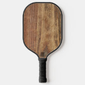 Raw Cedar Holz Pickleball Schläger (Vorderseite)