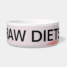 "RAW DIET" Moderne Pet Bowl Napf