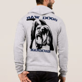 RAW DOGS HARDCORE HOODIE (Rückseite)