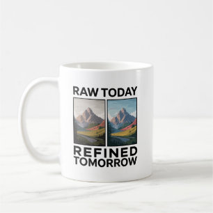 RAW Heute, Verfeinert Morgen Kaffeetasse