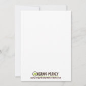 Raw Sushi Bio Planet Einladungen (Rückseite)