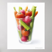 Raw vegetable shake poster (Vorne)