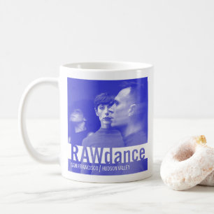 RAWdance verwischte grafische Tasse