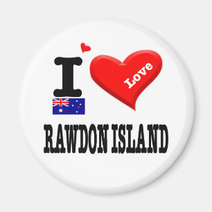 RAWDON ISLAND - I Liebe Magnet
