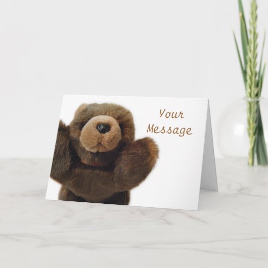 RAWER BEAR Card Karte (Vorderseite)