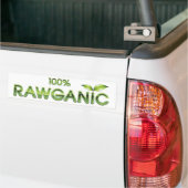 Rawganic rohe Nahrung 100% Autoaufkleber (Auf Lkw)