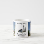 Rawley Point Lighthouse Espresso Tasse (Vorderseite)
