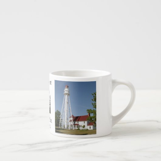 Rawley Point Lighthouse Espresso Tasse (Rechts)
