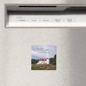 Rawley Point Lighthouse-Magnet Magnet (In Situ (Geschirrspüler))