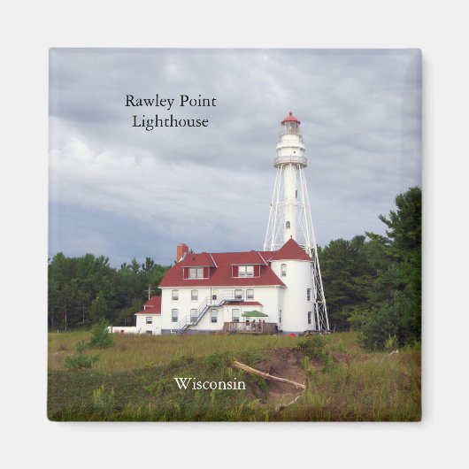 Rawley Point Lighthouse-Magnet Magnet (Vorne)