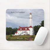 Rawley Point Lighthouse mousepad (Mit Mouse)