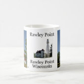 Rawley Point Lighthouse-Tasse Kaffeetasse (Mittel)