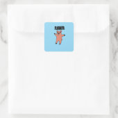 Rawr Aufkleber (Tasche)