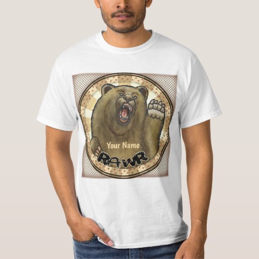Rawr Bear T - Shirt (Vorderseite)