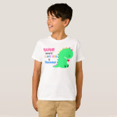 Rawr bedeutet i-Liebe Sie im DINOSAURIER-Shirt #2 T-Shirt (Vorne ganz)