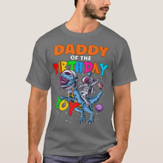 Rawr Daddy vom Geburtstagsjungen Astronauten, der  T-Shirt