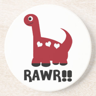 Rawr Dino Red Untersetzer