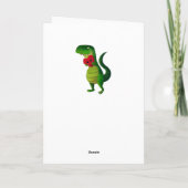 RAWR Dinosaur-Liebe Karte (Rückseite)