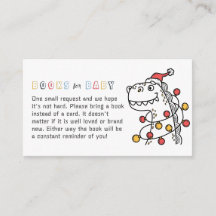 RAWR! Dinosaur Winter Weihnachtscreme Babydusche