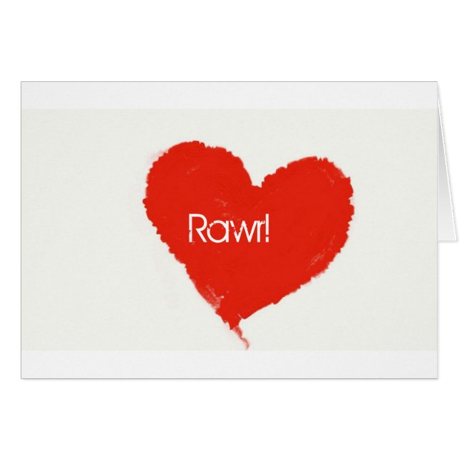 Rawr! Durchschnitte ily im Dinosaurier (Vorderseite (Horizontal))