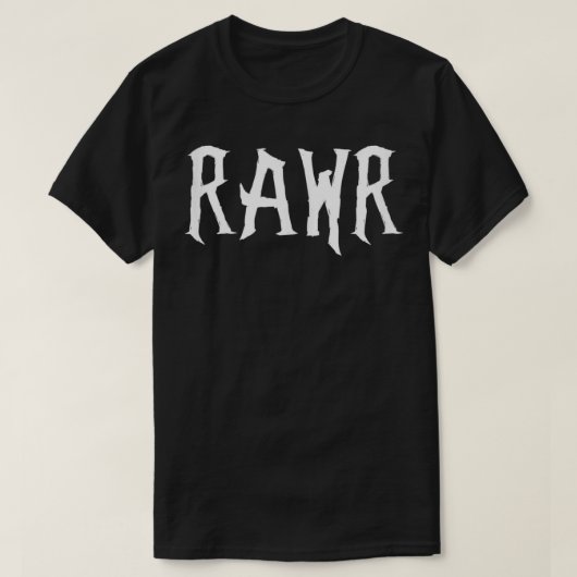 Rawr Emo T-Shirt (Design vorne)