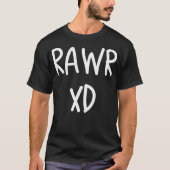 Rawr Emo Xd Scenester Scene Kid T-Shirt (Vorderseite)