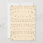 RAWR! Es ist ein Junge - Niedliche Dinosaurier Bab Einladung (Rückseite)