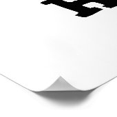 Rawr Honey Funny Raw Honey Pun Poster (Ecke)