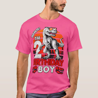 Rawr I m 2 Kids 2 Jahre alt Shirt 2. Geburtstag Ju