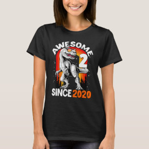 Rawr Ich bin 2 Kinder 2 Jahre alt 2. Geburtstag Ju T-Shirt