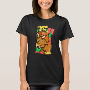 Rawr I'm 11 Geburtstagskinder 11. Geburtstag Dino T-Shirt