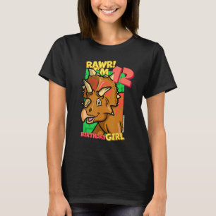 Rawr I'm 12 Geburtstagskinder 12. Geburtstag Dino T-Shirt