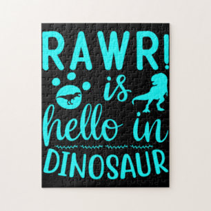 Rawr! Ist Hello in Dinosaur  Puzzle