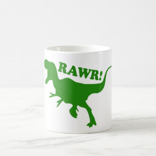 RAWR ist, wie Dinosaurier sagen, ich Liebe Sie Kaffeetasse
