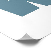 RAWR Kids Room Dinosaurier Wall Art Poster (Ecke)