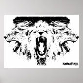 RAWR Lions Poster (Vorne)