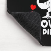 Rawr Means I Love You In Dinosaur Valentine’s Day Mousepad (Ecke)