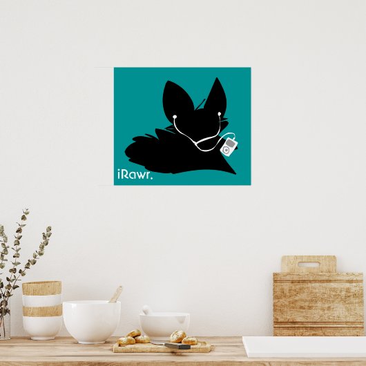 Rawr. Poster (Küche)