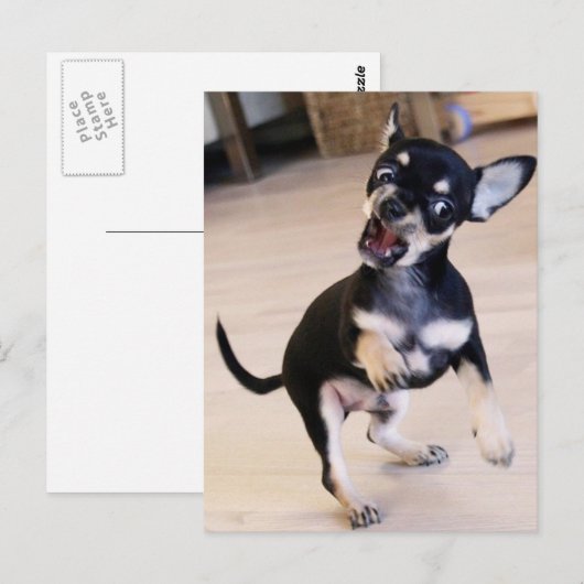 Rawr Postkarte (Vorne/Hinten)