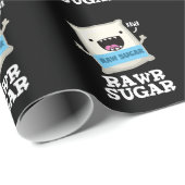 Rawr Sugar Funny Food Pub Dark BG Geschenkpapier (Rolleneckpunkt)