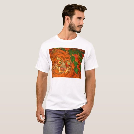 Rawr! Tibetanischer Tiger T-Shirt (Vorne ganz)