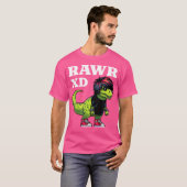 Rawr Xd Scene Kid 2000S Ästhetische Dinosaurier Em T-Shirt (Vorne ganz)