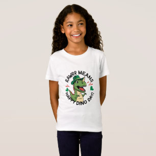 Rawrr bedeutet Happy Dino Day T-Shirt