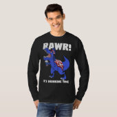 Rawr's Drinking Time Rex Dinosaurier T-Shirt (Vorne ganz)