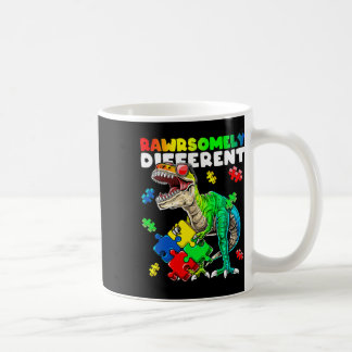 Rawrsomly Different Dinosaur Autismus Awareness Pu Kaffeetasse