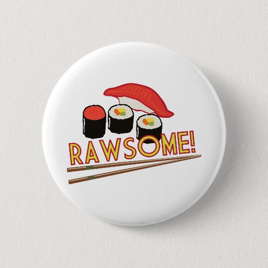 Rawsome! Button (Vorderseite)