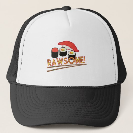 Rawsome! Truckerkappe (Vorderseite)